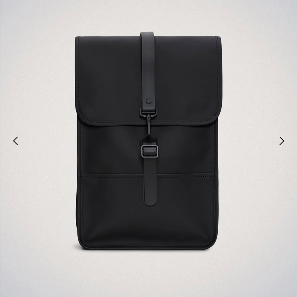 Rains Waterproof backpack in Black Mini NWT Unisex